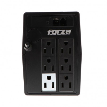 UPS Forza 1000VA / 500W – 32min Respaldo – 6 Tomas