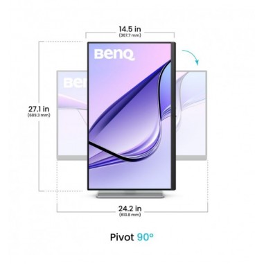 Monitor BenQ MA270U 27" 4K – Diseñado para MacBook (USB-C 90W, HDRi)