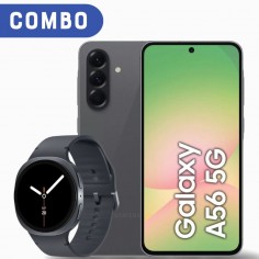 Combo Samsung Galaxy Watch 8 40MM + Celular Samsung Galaxy A56 5G 8+256GB