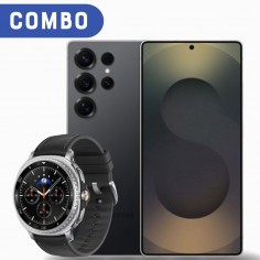 Combo Samsung Galaxy Watch 8 Classic 46MM + Celular Samsung Galaxy S25 Ultra 12+512GB