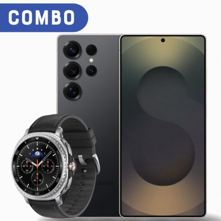 Combo Samsung Galaxy Watch 8 Classic 46MM + Celular Samsung Galaxy S25 Ultra 12+512GB