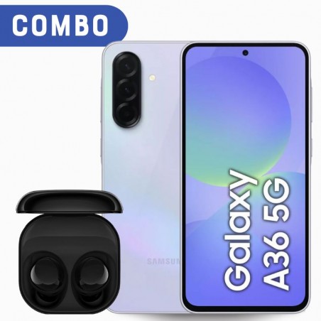 Combo Celular Samsung Galaxy A36 5G 6+256GB + Samsung Galaxy Buds Core