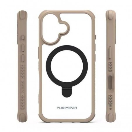 Case PureGear iPhone 16 KIK DualTek MagSafe CLR/MT