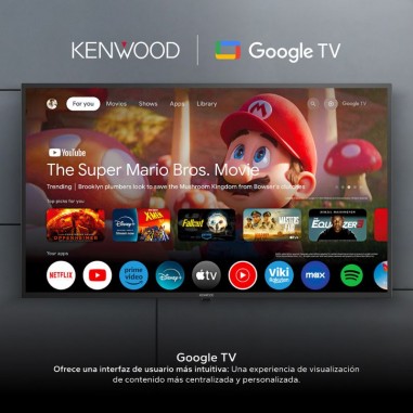 Tv Led Kenwood 43" Google Tv FHD Smart Frameless