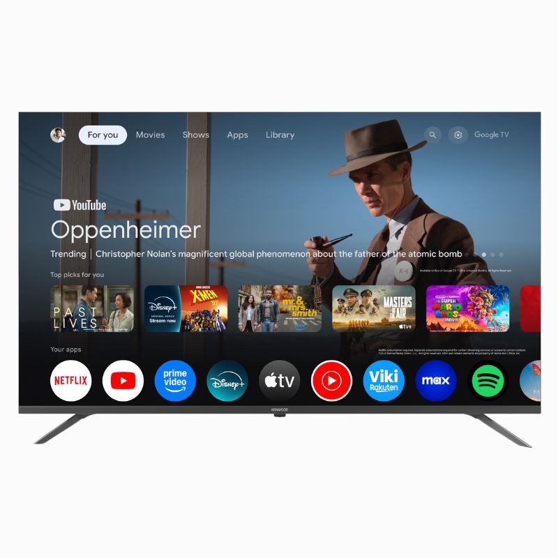 Tv Led Kenwood 58" Google Tv UHD Smart Frameless