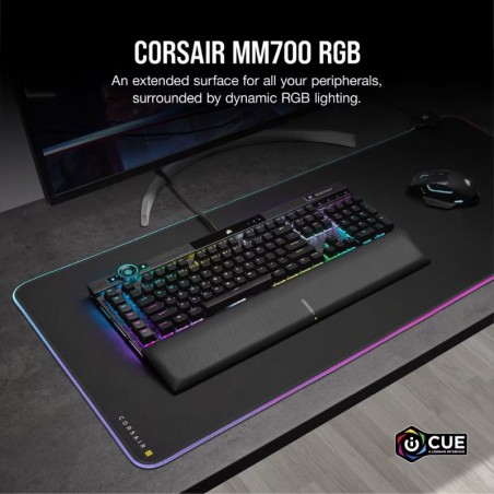Mouse Pad Gamer Corsair MM700 XL RGB - Negro
