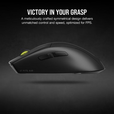 Mouse Gamer Corsair M75 Air Bluetooth - Negro