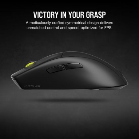 Mouse Gamer Corsair M75 Air Bluetooth - Negro