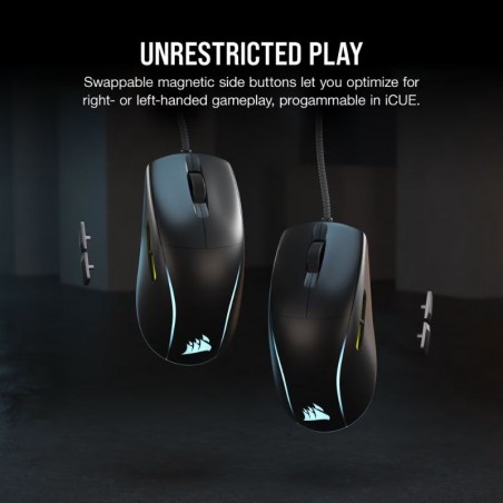 Mouse Gamer Corsair M75 RGB USB - Negro