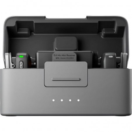 Microfono DJI Mic Mini (2 TX + 1 RX + Charging Case)