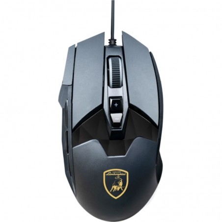Mouse Gamer Lamborghini Veneno RGB - Negro