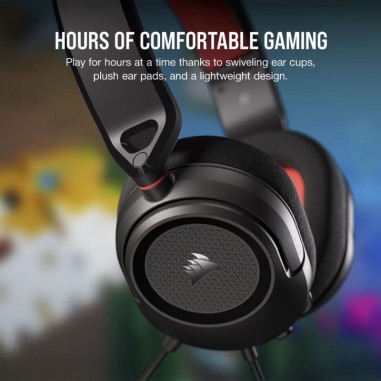 Auricular Gamer Corsair HS35 V2 Stereo - Carbon