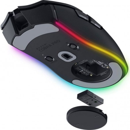 Mouse Gamer Razer Cobra Pro Chroma – Inalámbrico, RGB – Negro