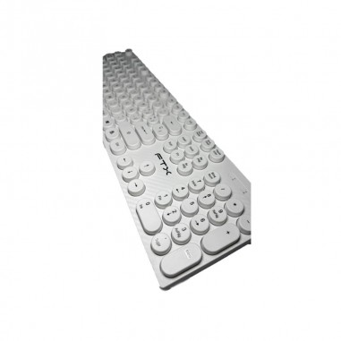 Teclado FTX FTXK22 USB - Blanco