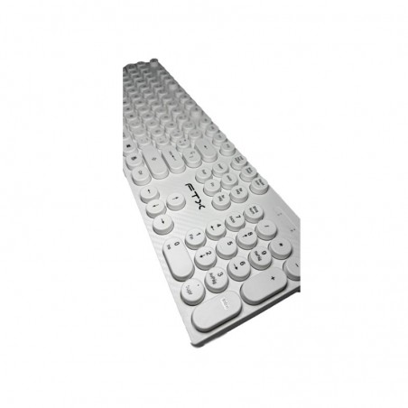 Teclado FTX FTXK22 USB - Blanco