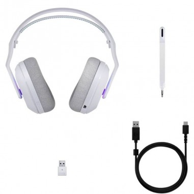 Auricular Gamer Logitech G522 Lightspeed Wireless - Blanco