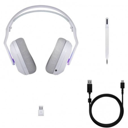 Auricular Gamer Logitech G522 Lightspeed Wireless - Blanco