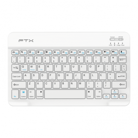 Teclado FTX FTXB09 Bluetooth - Blanco