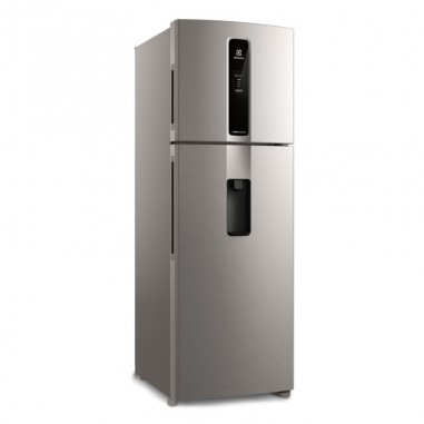Heladera Electrolux F/S 408Lts Inverter 2 Puertas - Inox