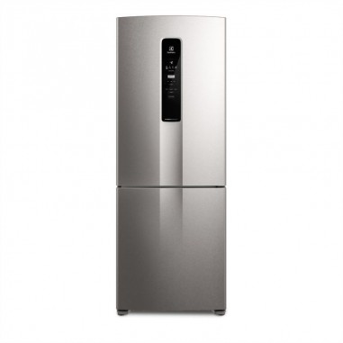 Heladera Electrolux F/S 488Lts Inverter Freezer Abajo  - Inox