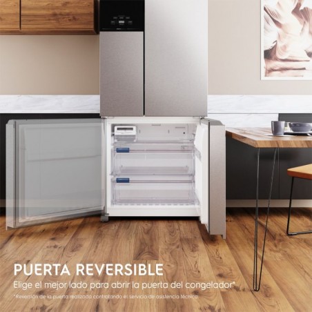 Heladera Electrolux F/S 538Lts Inverter Multidoor - Inox