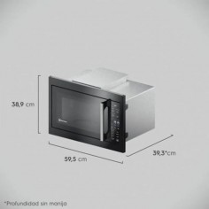 Microondas Empotrable Electrolux 30Lts - Negro 2
