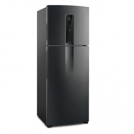 Heladera Electrolux F/S 508Lts Inverter 2 Puertas - Negro