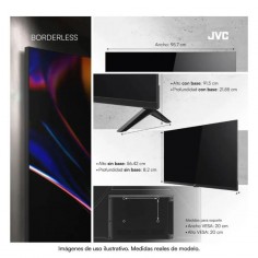 TV Smart JVC Qled 43´´ 4K Google TV KB758 2