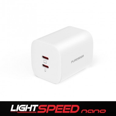 Cargador De Pared USBC 70W Dual PD