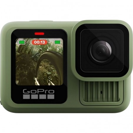 Cámara de Acción GoPro HERO13 – Video 5.3K, Estabilización Avanzada, Verde/Negro
