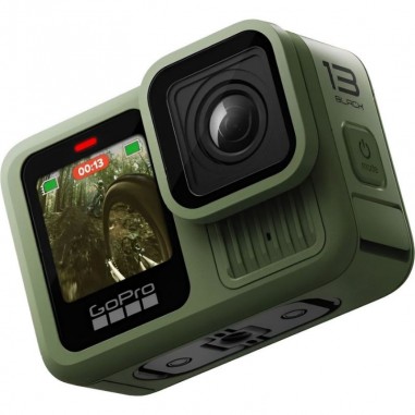 Cámara de Acción GoPro HERO13 – Video 5.3K, Estabilización Avanzada, Verde/Negro
