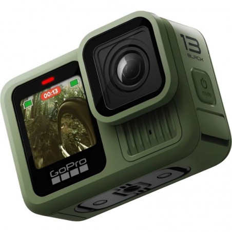 Cámara de Acción GoPro HERO13 – Video 5.3K, Estabilización Avanzada, Verde/Negro