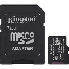 Memoria MicroSD Kingston Canvas Plus 100 MB/s 64 GB