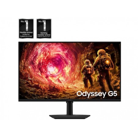 Monitor Gamer Samsung Odyssey G5 32" QHD, 180Hz, Plano, VA, AMD FreeSync