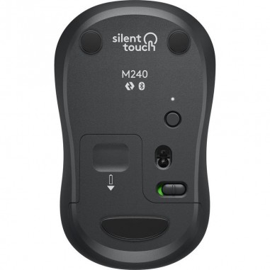 Mouse Logitech M240 Silent Bluetooth - Grafito