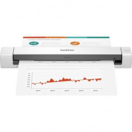 Scanner Portátil Brother DS-640 A4 – USB 3.0, Compacto, Hasta 16ppm