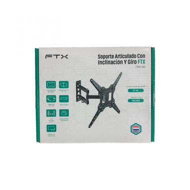 Soporte P/ TV Articulado FTX FTX68-443 23'' a 55'' 30kg