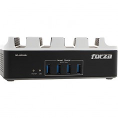 Estación de carga USB Forza USB-C + 4 tomas 220V