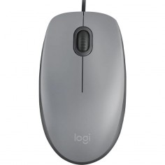 Mouse Logitech M110S Silent – Click silencioso, USB, diseño cómodo - Gris