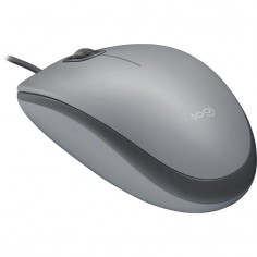 Mouse Logitech M110S Silent – Click silencioso, USB, diseño cómodo - Gris 2