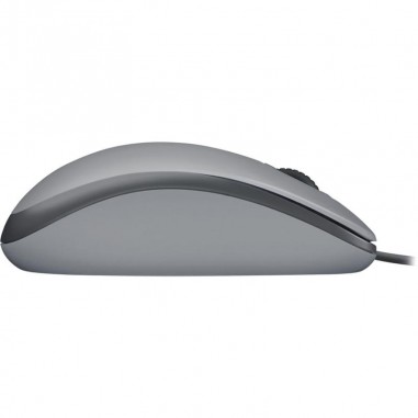 Mouse Logitech M110S Silent – Click silencioso, USB, diseño cómodo - Gris