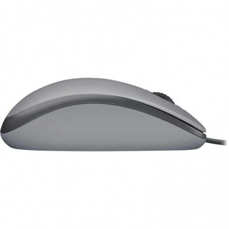Mouse Logitech M110S Silent – Click silencioso, USB, diseño cómodo - Gris