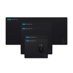 Mouse Pad Logitech G640 Large – Superficie de tela, base antideslizante 2