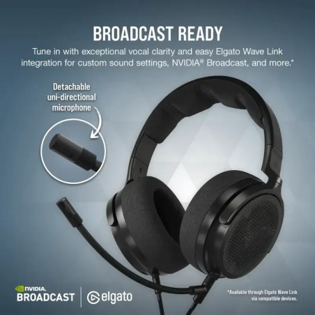 Auricular Gamer Corsair Virtuoso Pro - Negro