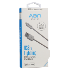 Cable Usb A Lightning Mfi 2m