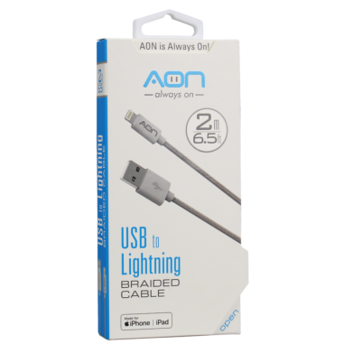 Cable Usb A Lightning Mfi 2m