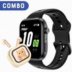 Combo Honor Choice Watch 2i Black + Auricular Honor Choice CuBuds 2