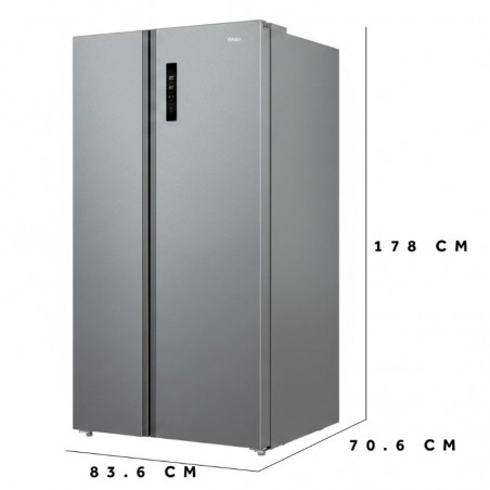 Heladera Oster Side By Side 579L Frío Seco Inverter