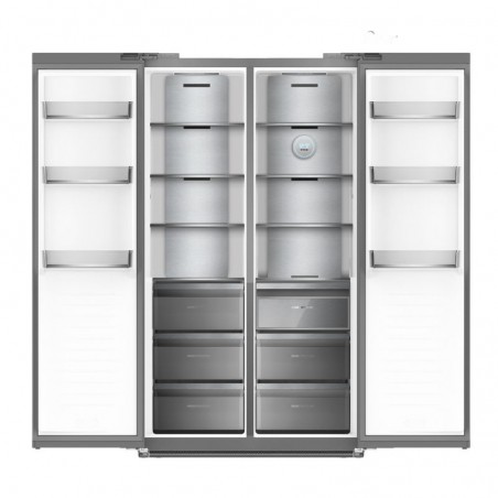 Heladera Oster Side By Side 623L Frío Seco Inverter