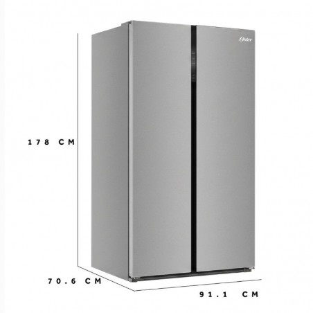 Heladera Oster Side By Side 623L Frío Seco Inverter